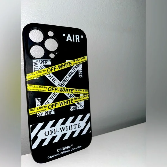 Off White “AIR” iPhone 13 Pro Max Case Used